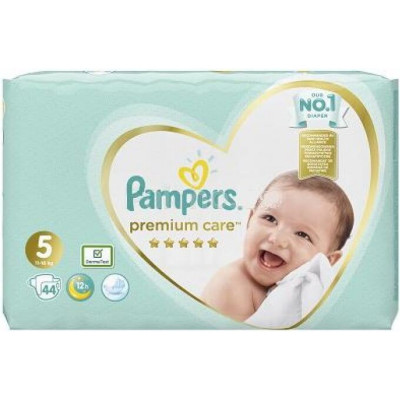 ПАМПЕРС PREMIUM CARE 5 /11-16 кг/ x 44 бр