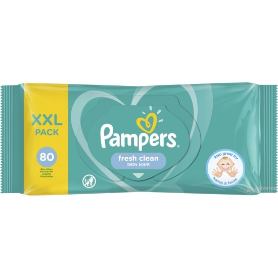 ᐉ ПАМПЕРС кърпи мокри FRESH CLEAN х 80 бр