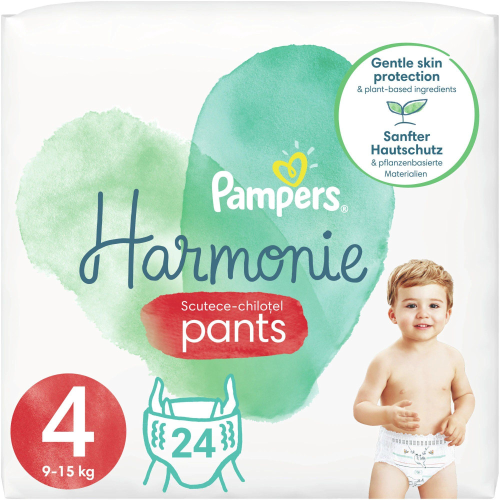 ПАМПЕРС PANTS 4 HARMONIE гащи за бебета и деца /9-15 кг/ х 24 бр - Грижа за детето