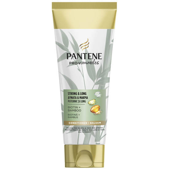 PANTENE PRO V MIRACLES STRONG & LONG балсам за дълга коса 200 мл