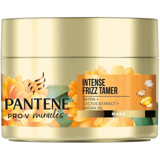 PANTENE PRO V MIRACLES INTENSE FRIZZ TAMER CACTUS маска за слаба и увредена коса 160 мл