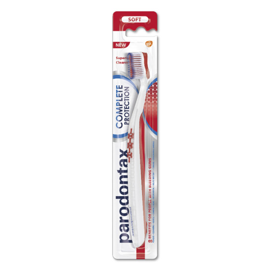 ПАРОДОНТАКС COMPLETE PROTECTION SOFT четка за зъби