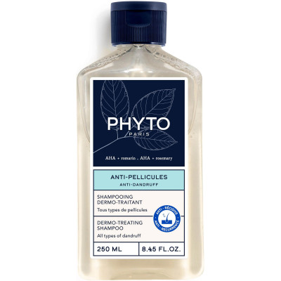 PHYTO SCALP SOLUTION ANTI-DANDRUFF DERMO-TREATING SHAMPOO шампоан против пърхот за всеки тип коса 250 мл