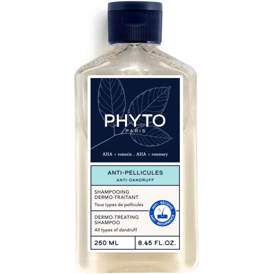 PHYTO SCALP SOLUTION ANTI-DANDRUFF DERMO-TREATING SHAMPOO шампоан против пърхот за всеки тип коса 250 мл