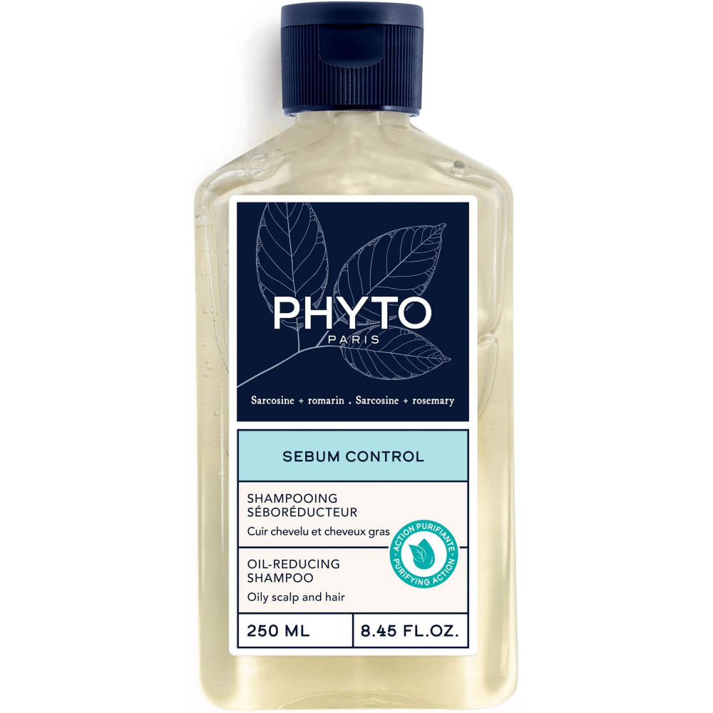 PHYTO SEBUM CONTROL OIL REDUCING SHAMPOO себорегулиращ шампоан за мазна коса и скалп 250 мл - Грижа за косата PHYTO SEBUM CONTROL OIL REDUCING SHAMPOO себорегулиращ шампоан за мазна коса и скалп 250 мл - Грижа за косата