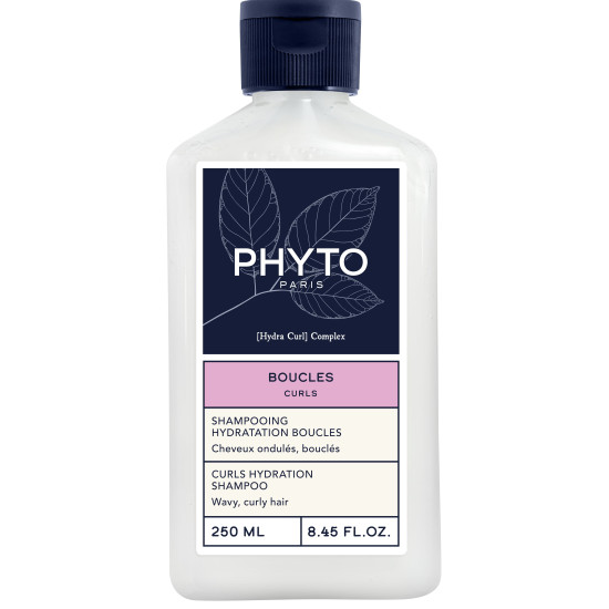 PHYTO CURLS HYDRATION ENHANCER SHAMPOO хидратиращ шампоан за къдрава коса 250 мл