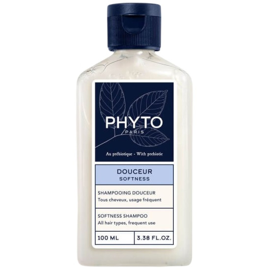 PHYTO SOFTNESS SHAMPOO нежен шампоан за ежедневна употреба поддържащ естествения баланс на скалпа за всеки тип коса 100 мл