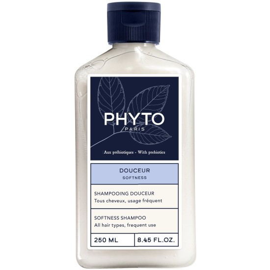 PHYTO SOFTNESS SHAMPOO нежен шампоан за ежедневна употреба поддържащ естествения баланс на скалпа за всеки тип коса 250 мл