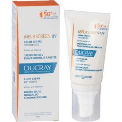 ДЮКРЕ MELASCREEN UV SPF50+ лек слънцезащитен крем 40 мл