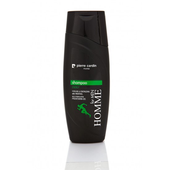 PIERRE CARDIN SHAMPOO HOMME ENERGY енергизиращ шампоан за мъже 400 мл