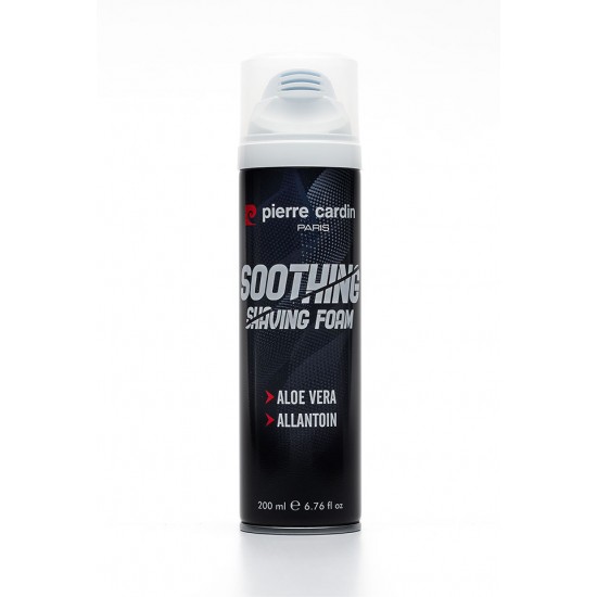 ПИЕР КАРДИН MEN SOOTHING SHAVING FOAM пяна за бръснене с алое вера и алантоин за мъже 200 мл