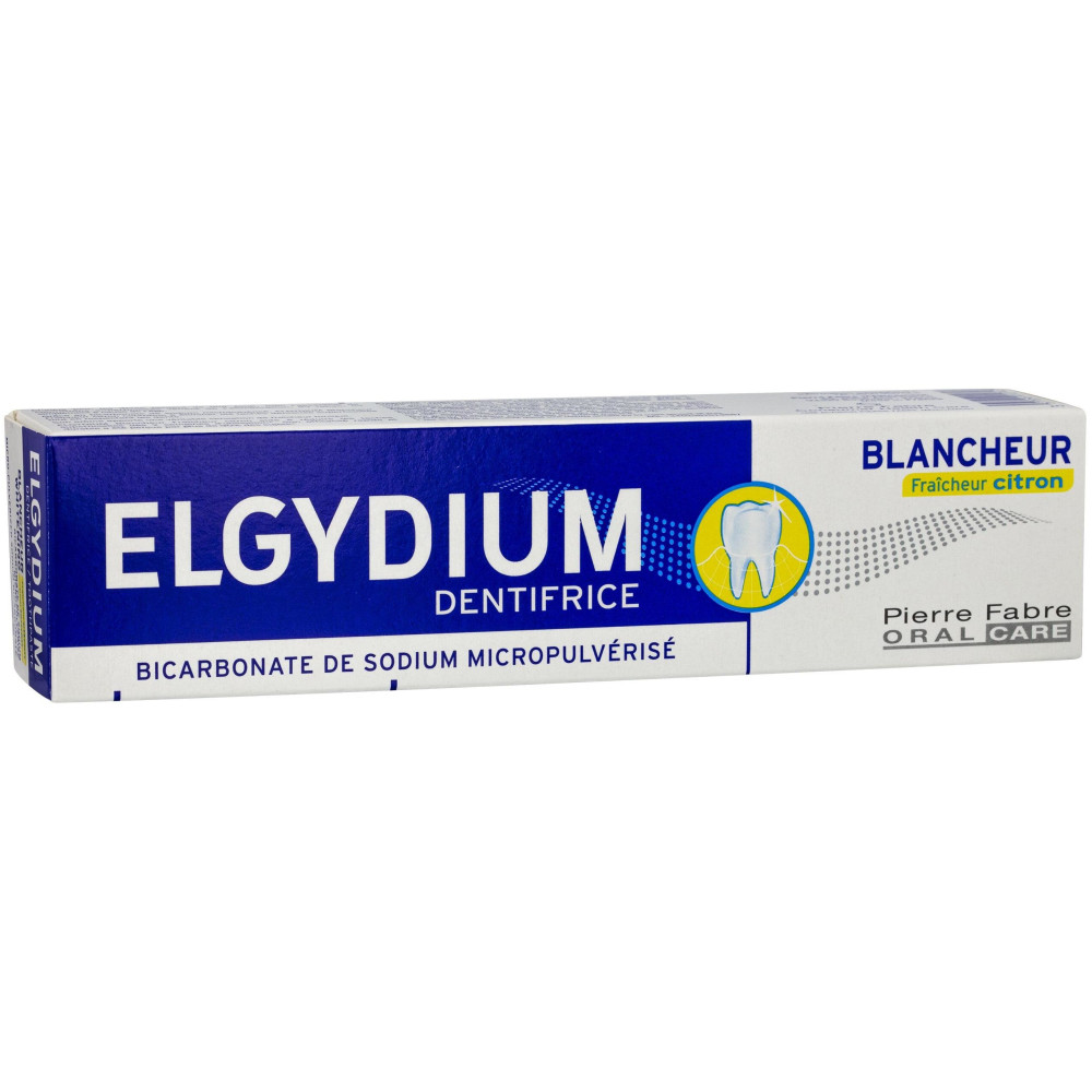 Elgydium Избелваща паста за зъби с вкус на лимон х75 мл - Паста за зъби