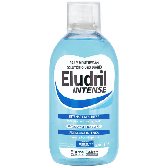 ELUDRIL INTENSE ежедневна вода за уста за интензивна свежест 500 мл