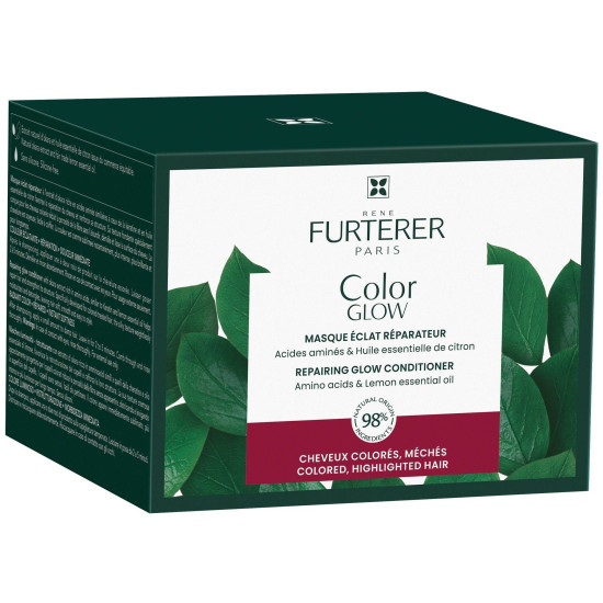 RENE FURTERER COLOR GLOW Repairing glow conditioner възстановяваща маска за сияен цвят за боядисана изрусена коса 200 мл