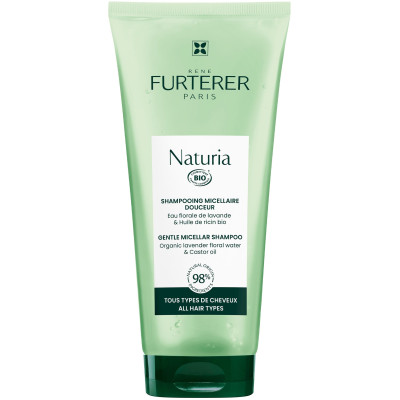 RENE FURTERER NATURIA MICELLAIRE SHAMPOO нежен мицеларен шампоан от органична лавандула и рициново масло за всеки тип коса 200 м