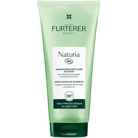 RENE FURTERER NATURIA MICELLAIRE SHAMPOO нежен мицеларен шампоан от органична лавандула и рициново масло за всеки тип коса 200 м