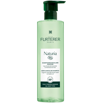 RENE FURTERER NATURIA MICELLAIRE SHAMPOO нежен мицеларен шампоан за всеки тип коса за честа употреба 400 мл