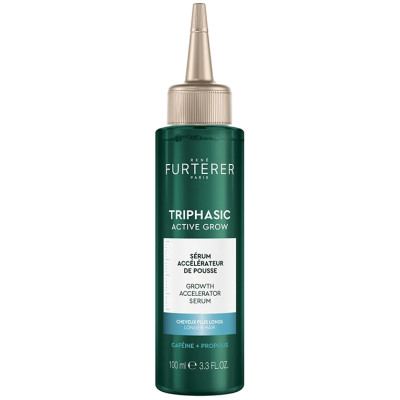 RENE FURTERER TRIPHASIC ACTIVE GROW серум за стимулиране растежа на косата против косопад за силна дълга коса 100 мл