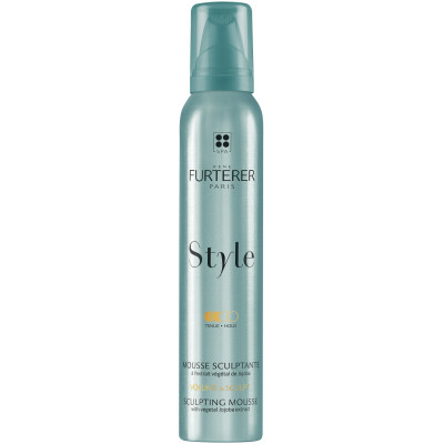 RENE FURTERER STYLE Sculpting Mousse скулптурираща пяна за коса за обем и дълготрайна фиксация с жожоба 200 мл