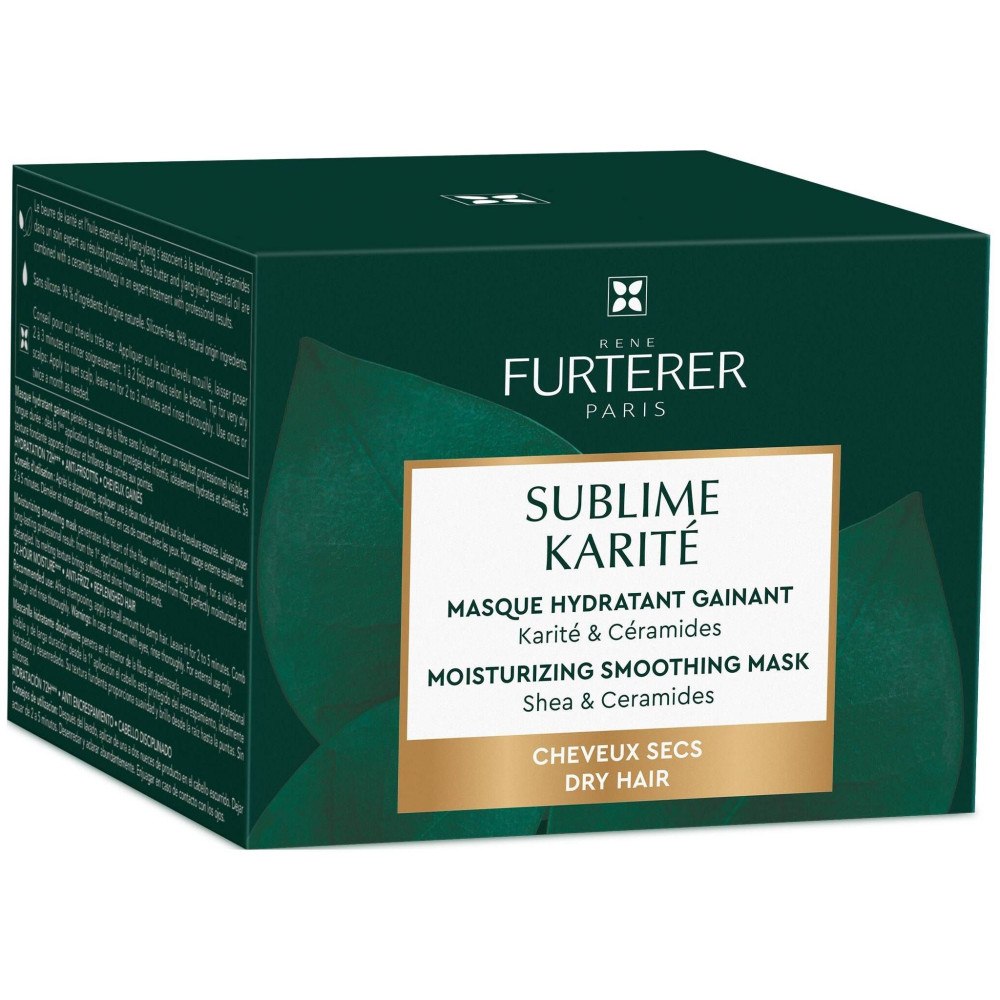 RENE FURTERER SUBLIME KARITE Moisturizing Smoothing Mask хидратираща изглаждаща маска за суха коса 200 мл - Грижа за косата