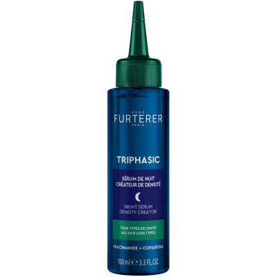 RENE FURTERER TRIPHASIC NIGHT SERUM нощен серум за плътност на косата против косопад (+223 нови косъма всяка нощ) 100 мл