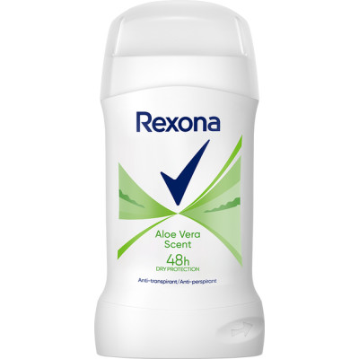 РЕКСОНА ALOE VERA 48H део стик против изпотяване за жени с алое вера 50 мл