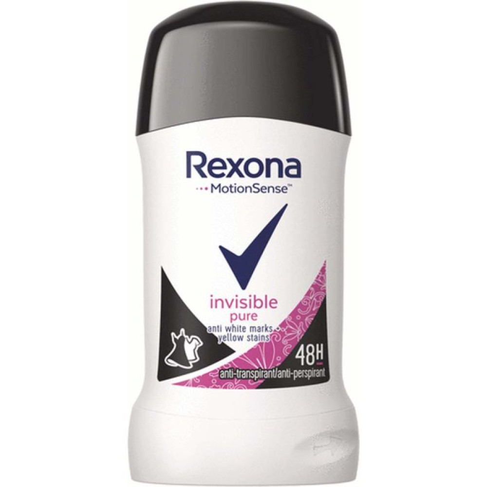 Rexona Invisible Pure Дезодорант стик 40мл -