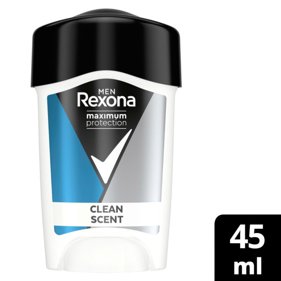 РЕКСОНА MEN MAXIMUM PROTECTION CLEAN крем стик за мъже 45 мл