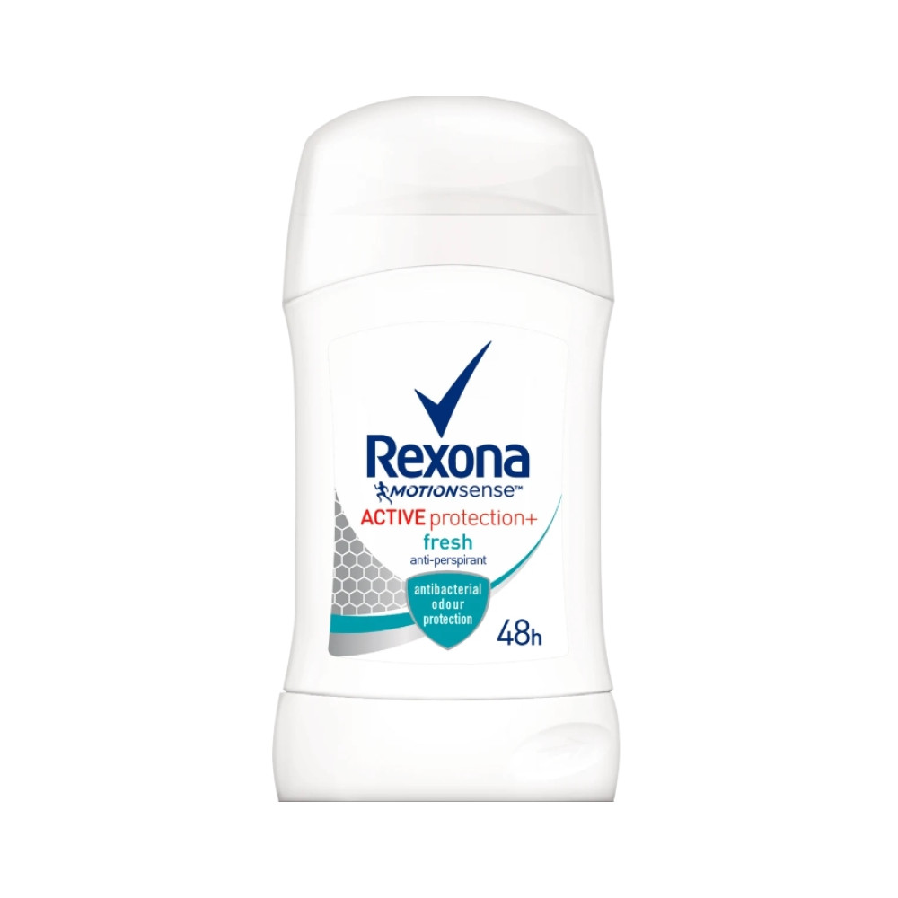 РЕКСОНА MOTION SENSE ACTIVE PROTECTION+ FRESH 48H део стик против изпотяване за жени 40 мл - Грижа за тялото РЕКСОНА MOTION SENSE ACTIVE PROTECTION+ FRESH 48H део стик против изпотяване за жени 40 мл - Грижа за тялото