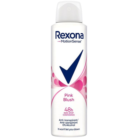 REXONA MOTION SENSE PINK BLUSH 48H део спрей против изпотяване за жени 150 мл