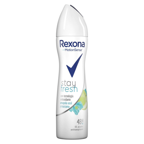 РЕКСОНА WOMEN STAY FRESH BLUE POPPY & APPLE 48H део спрей против ...