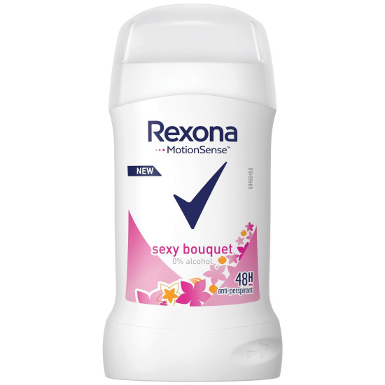 РЕКСОНА MOTION SENSE SEXY BOUQUET 48H део стик против изпотяване за жени 40 мл