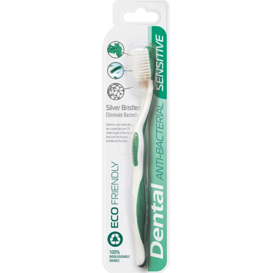 ДЕНТАЛ ANTI-BACTERIAL SENSITIVE четка за зъби