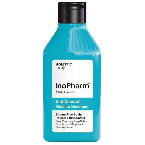 INOPHARM SCALP CARE Anti-Dandruff Micellar Shampoo мицеларен шампоан против пърхот и сърбеж за раздразнен скалп 250 мл