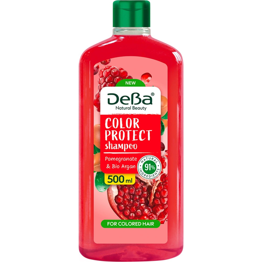 ДЕВА NATURAL BEAUTY COLOR PROTECT шампоан за боядисана коса с НАР 500 мл -