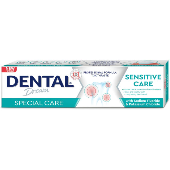 ДЕНТАЛ DREAM SPECIAL CARE SENSITIVE CARE паста за зъби 75 мл