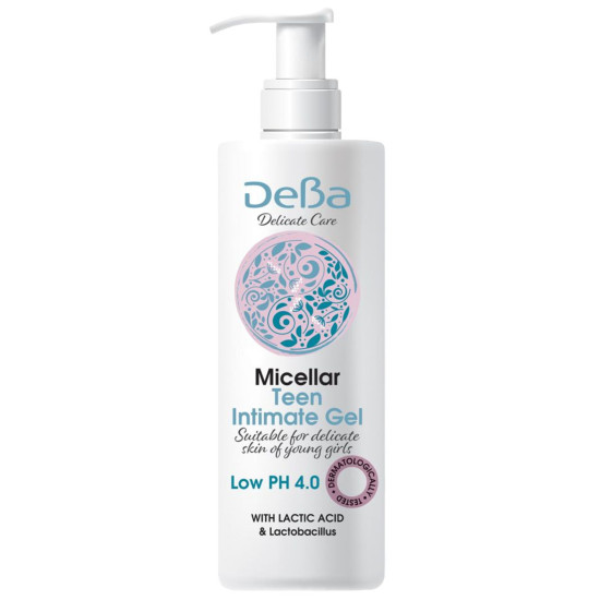 ДЕВА MICELLAR TEEN INTIMATE GEL интимен гел за момичета с пробиотици 200 мл