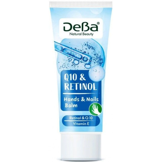 ДЕВА NATURAL BEAUTY Q10 & RETINOL балсам за ръце и нокти с органичен Q10 и ретинол 75 мл