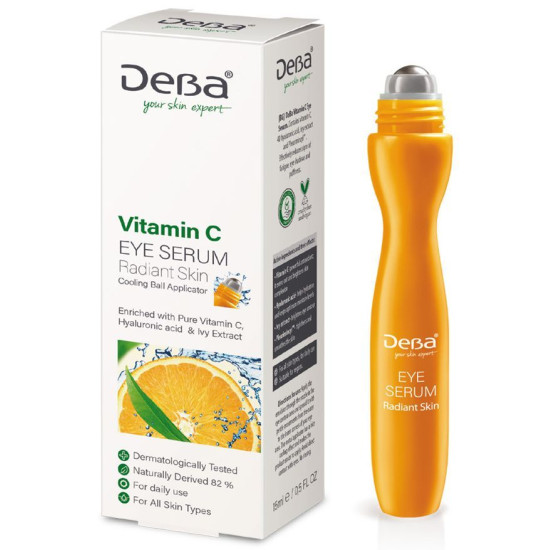 ДЕВА VITAMIN C EYE SERUM серум за очи с Витамин C и Хиалуронова киселина за всеки тип кожа 200 мл