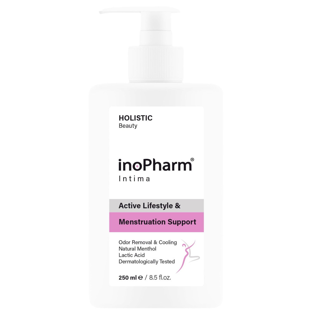 INOPHARM INTIMA Active Lifestyle интимен гел за допълнителна защита по време на Менструация/ Физическо натоварване 250 мл - Интимна хигиена