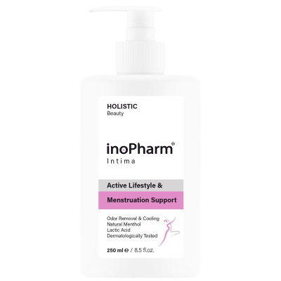 INOPHARM INTIMA Active Lifestyle интимен гел за допълнителна защита по време на Менструация/ Физическо натоварване 250 мл