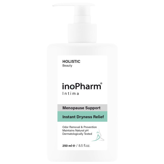 INOPHARM INTIMA Menopause Support интимно душ олио по време на менопауза за всеки тип кожа 250 мл