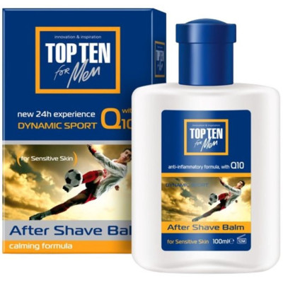 ТОП ТЕН AFTER SHAVE BALM DYNAMIC SPORT балсам за след бръснене за чувствителна кожа за мъже 100 мл