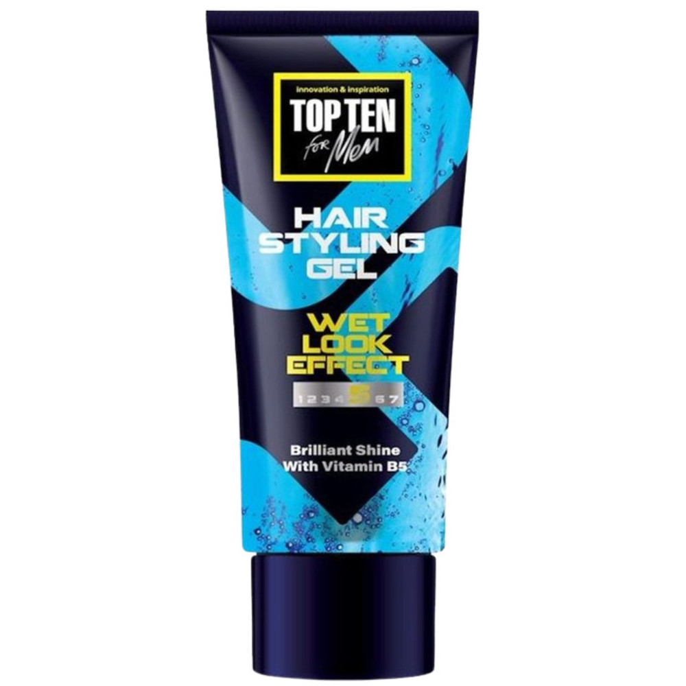 ТОП ТЕН WET LOOK EFFECT 5 гел за коса с мокър ефект 250 мл - Грижа за косата ТОП ТЕН WET LOOK EFFECT 5 гел за коса с мокър ефект 250 мл - Грижа за косата