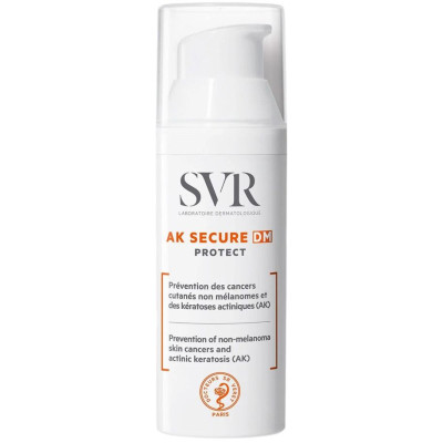 SVR AK SECURE DM PROTECT слънцезащитен флуид за превенция срещу рак на кожата и актинична кератоза 50 мл