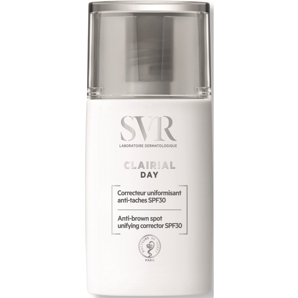 SVR CLAIRIAL DAY SPF30 дневен депигментиращ слънцезащитен крем-коректор за лице с цвят 30 мл - Грижа за лицето SVR CLAIRIAL DAY SPF30 дневен депигментиращ слънцезащитен крем-коректор за лице с цвят 30 мл - Грижа за лицето