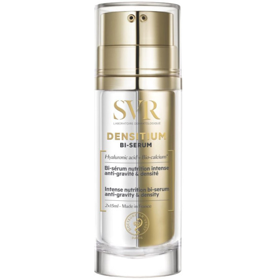 SVR DENSITUM BI-SERUM интензивно подхранващ анти-ейдж серум с двойно действие за лице и шия за суха зряла (45+) кожа 2 х 15 мл