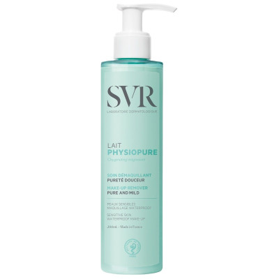SVR PHYSIOPURE LAIT мляко демакиант за лице за чувствителна кожа 200 мл