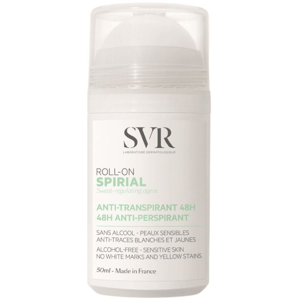 SVR SPIRIAL ROLL-ON дезодорант против изпотяване 50 мл - Грижа за тялото SVR SPIRIAL ROLL-ON дезодорант против изпотяване 50 мл - Грижа за тялото