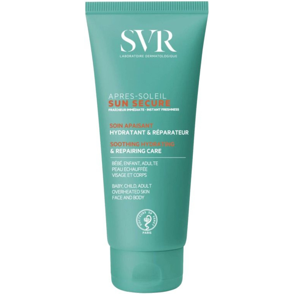 SVR SUN SECURE AFTER SUN MILK мляко за след слънце за чувствителна кожа за лице и тяло при бебета деца и възрастни 200 мл - Слънцезащита SVR SUN SECURE AFTER SUN MILK мляко за след слънце за чувствителна кожа за лице и тяло при бебета деца и възрастни 200 мл - Слънцезащита